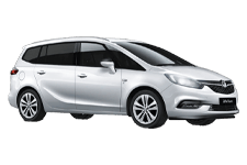 Car Hire Wellington - Vauxhall Zafira 7-Seater - Minibus hire Wellington